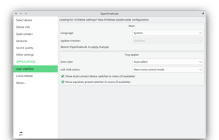 OpenFreebuds screenshot 2