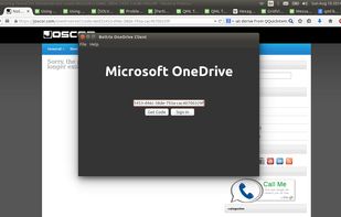 OneDrive Linux Client screenshot 1