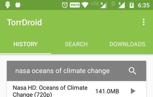 TorrDroid screenshot 2