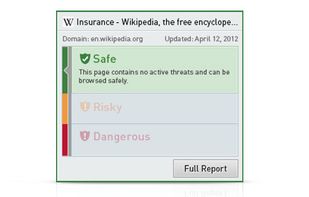 AVG Secure Search screenshot 1