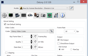 Dxtory screenshot 1