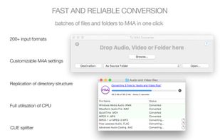 To M4A Converter for Mac screenshot 1