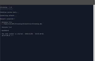 Time control in console mode