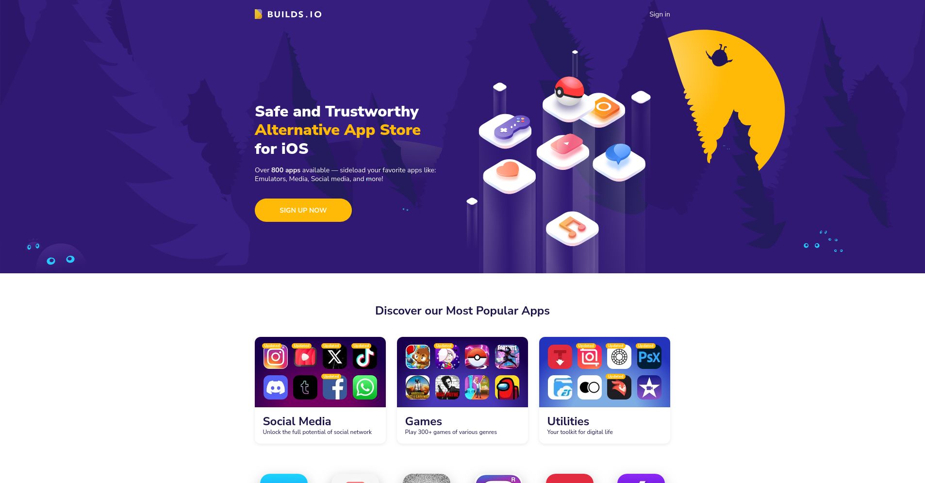 BuildStore: Safe and trustworthy app store for iOS. | AlternativeTo