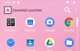 Essential Launcher screenshot 1