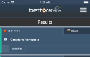 Bettors Club screenshot 1