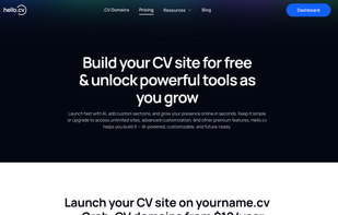 Hello.CV screenshot 1