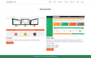 ProMIS.ONE screenshot 2