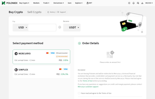 Poloniex screenshot 1