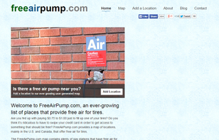 FreeAirPump.com screenshot 1