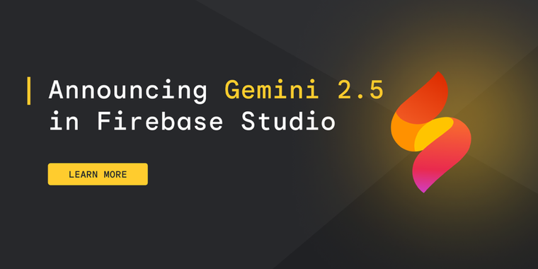 Firebase Studio updates its app prototyping agent with Gemini 2.5 integration