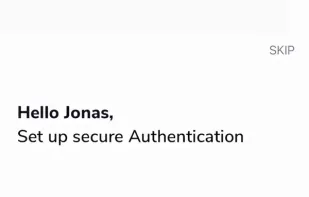 Zoho OneAuth screenshot 1