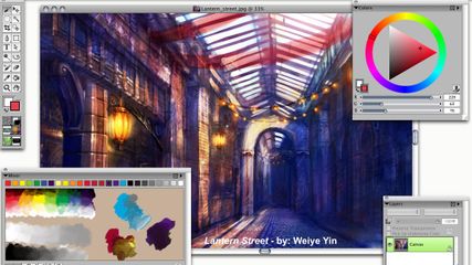 Painter on Mac OS X