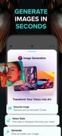 Create stunning images from simple prompts in seconds. Unleash your creativity with AI-driven art that brings your ideas to life instantly.

