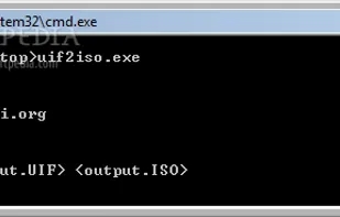 UIF2ISO screenshot 1