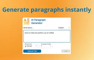 AI Paragraph Generator Rewriter screenshot 1