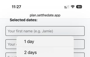 Decide how long voting stays open