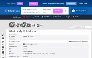 FilterBypass.me screenshot 1