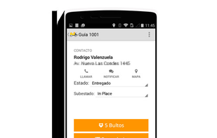 Beetrack screenshot 2