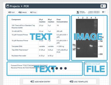 Labfolder: Electronic Lab Notebook That Helps To Document, Organize And ...