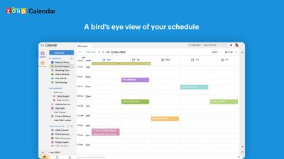 A bird's eye view of your schedule