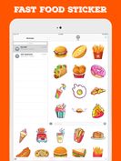 Fast Food Stickers For iMessage screenshot 5