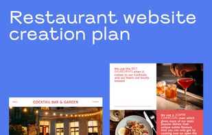 Create a restaurant website