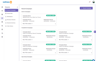 Admin Dashboard- Rewards Management