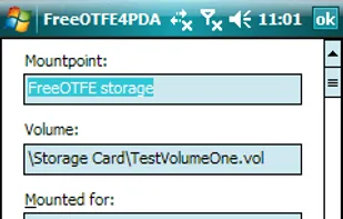 FreeOTFE screenshot 3