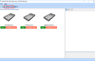 Pen Drive Recovery Tool - SysTools screenshot 1