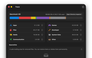 Trace for macOS screenshot 1