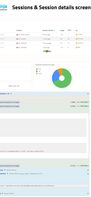 List of sessions and sample data from one specific session