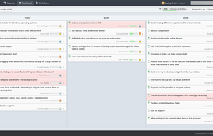 Task board (Kanban)