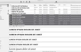 FontExplorer X screenshot 1