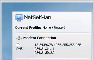 Tray Info  Overview over all current IP addresses