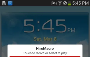 HiroMacro Auto-Touch Macro screenshot 1