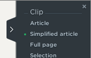 Evernote Web Clipper screenshot 1