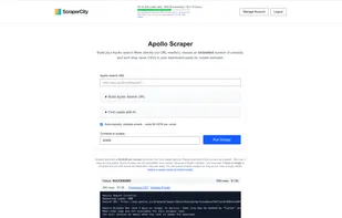 Apollo Scraper (ScraperCity)