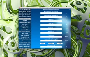 Basic Fluid Mechanics Formulas screenshot 1
