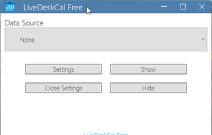 LiveDeskCal screenshot 1