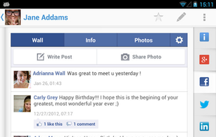 Contacts + screenshot 3