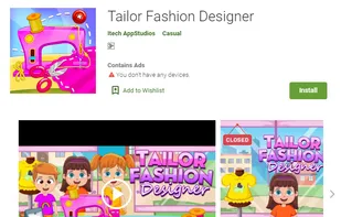 Tailor Fashion Designer screenshot 1