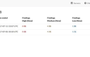 SERVERWAT.CH Security Scanner screenshot 1