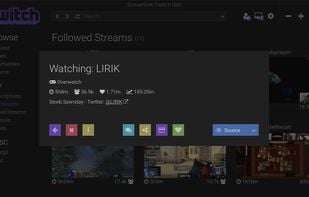 Streamlink Twitch GUI screenshot 2