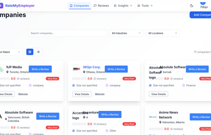 RateMyEmployer screenshot 1