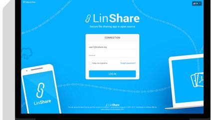 LinShare screenshot 3