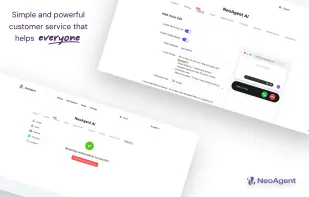 Same AI agent simultaneously on website, WhatsApp and social media.