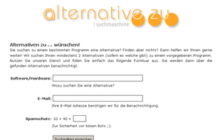Search order for alternatives 
