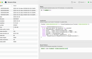 RenameNinja screenshot 1