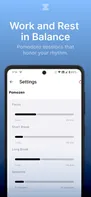 Work and Rest in Balance
Pomodoro sessions that honor your rhythm.